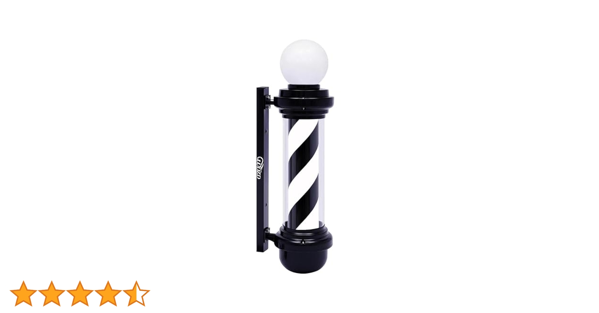 床屋のサインポール Amazon.co.jp : WDZD 73 cm サインポール、黒ストライプ床屋の